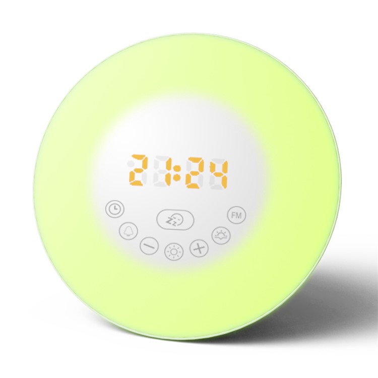 Bestselling Sunrise Simulation Wakeup LED Light Alarm Clock Bluetooth