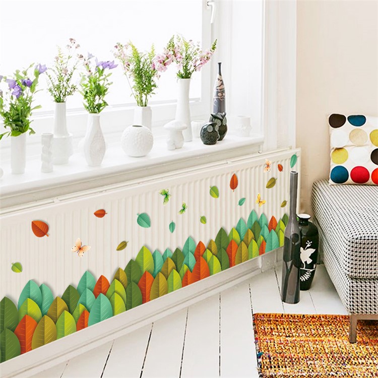 Leaves and Flowers Removable Wall Decal DIY Home Decoration Wall Sticker, Size: 50 x 70cm-2