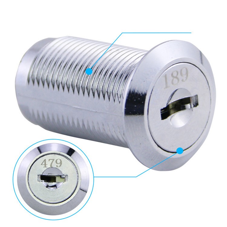 4Pcs/Set 210B-16 File Cabinets Desk Drawer Toolboxes Mailbox Security Cam Locks with Keys-8