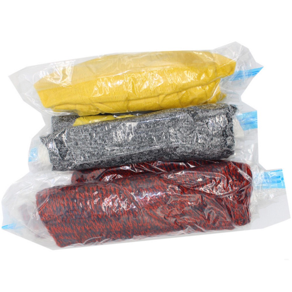 10Pcs / set Los bolsos del ahorrador del espacio del recorrido embalan los organizadores del embalaje del almacenaje de la compresión (ninguÌ n vacío necesario), tamaño: los 35x50cm-9
