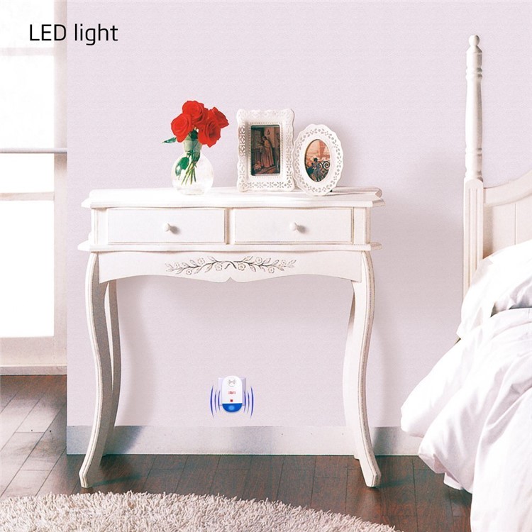 4Pack/Set Pest Control Ultrasonic Repellent with LED Little Night Light (CE/FCC/RoHS/MSDS) - EU Plug-6