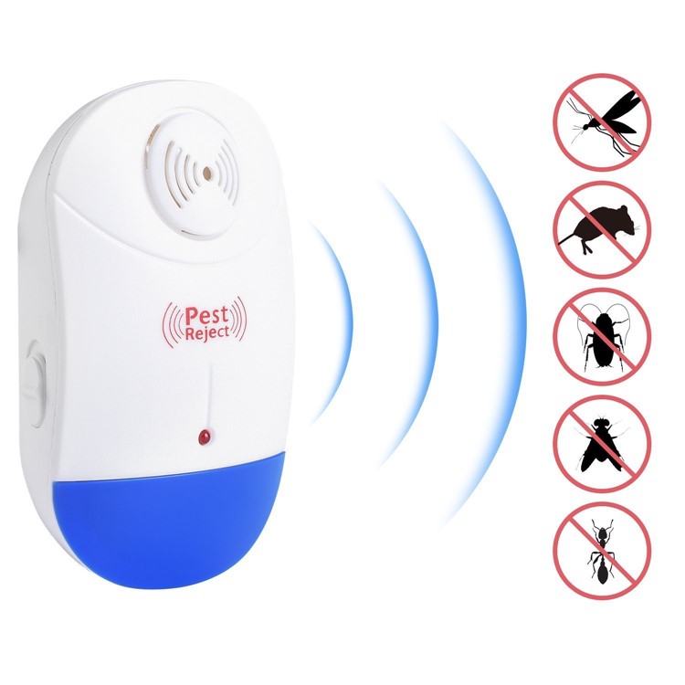 6Pack/Set Electronic Plug-In Ultrasonic Repellent Pest Control Repeller (CE/FCC/RoHS/MSDS) - US Plug-2