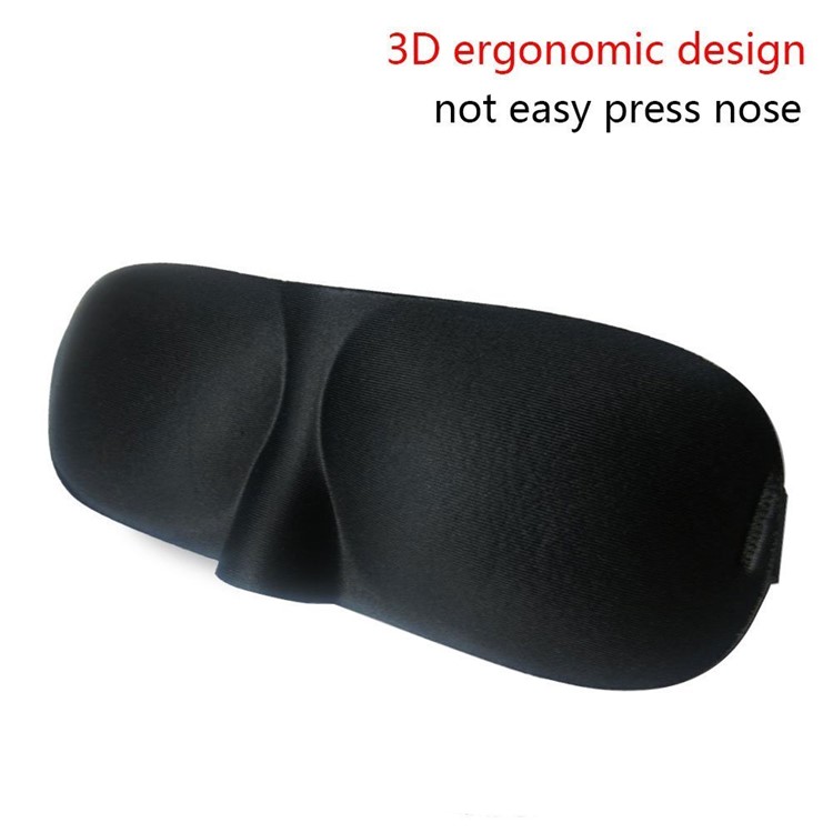 3D Sleeping Eye Mask Eye Shades Blinders Complete Eye Coverage for Travel Insomnia Sleep Relaxation-5