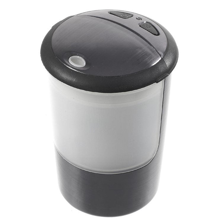 HF-2160 Mini Household Car Aromatherapy Air Humidifier USB Powered with LED Color Changing Light - Grey-3