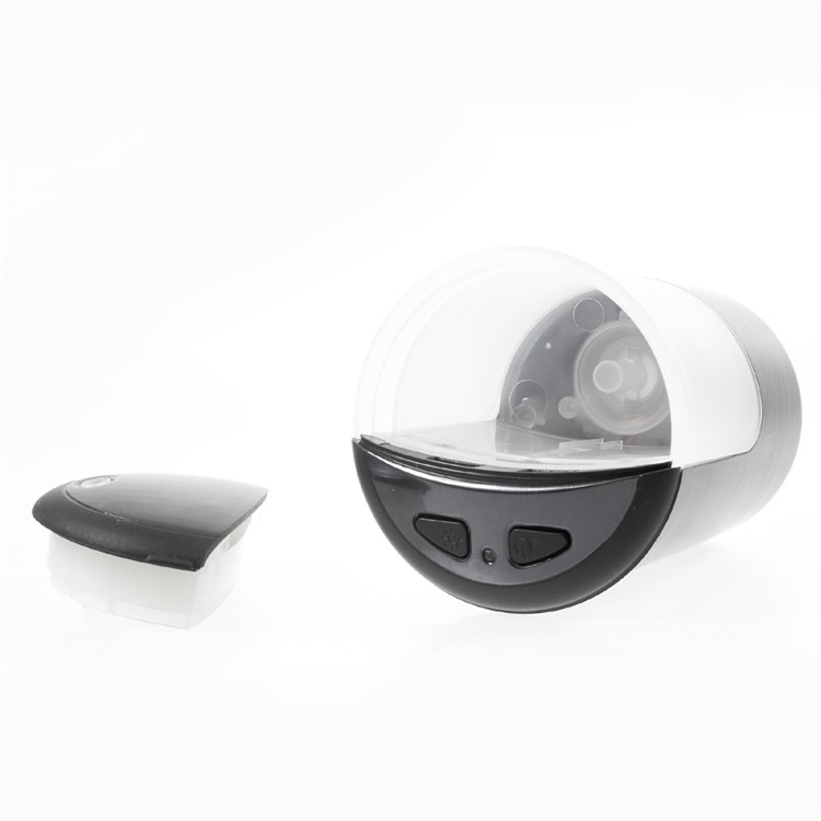 HF-2160 Mini Household Car Aromatherapy Air Humidifier USB Powered with LED Color Changing Light - Grey-6