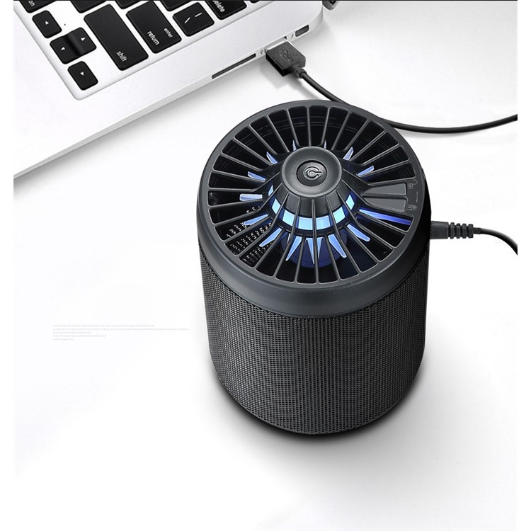 DH-MW04 Lightning Mosquito Killer Mini Portable Electric USB Powered Insect Killer - Black-2