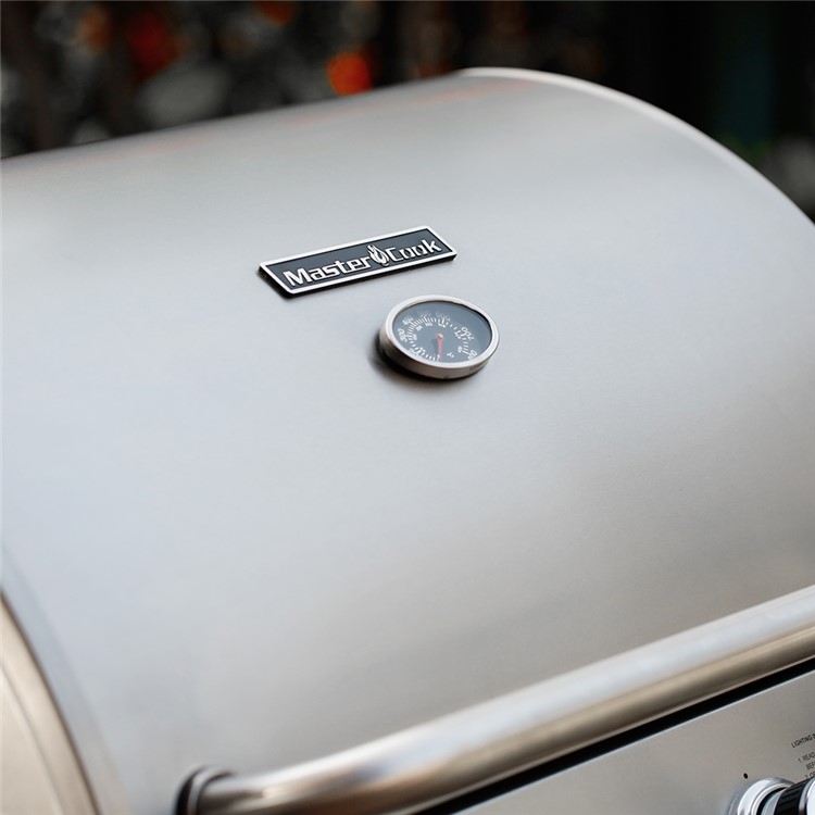 48,000 BTU 4+1 Burners Patio Garden Stainless Steel Barbecue Grill BBQ Gas Grill with a Side Burner and a Side Table-12