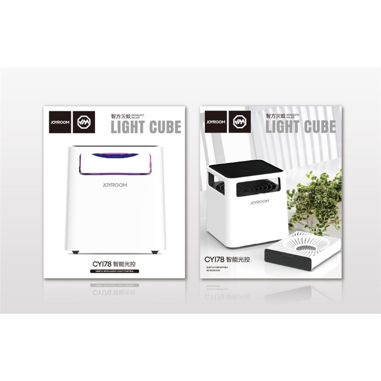 JOYROOM CY178 Electric Indoor Insect Killer Mute LED Anti-mosquito Lamp - White-9