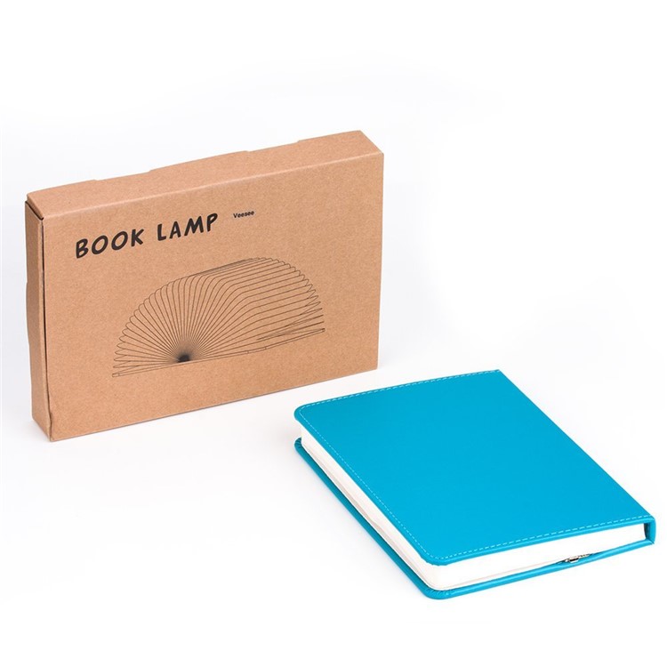 F-103 Book Shape 4 Colors Magic Folding LED Table Lamp USB Rechargeable Booklight-9