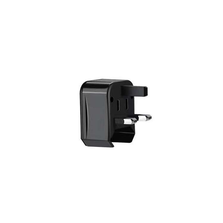 HOCO AC1 Universal World Wide Travel Charger Adapter Plug Travel Power Socket Converter - Black-4