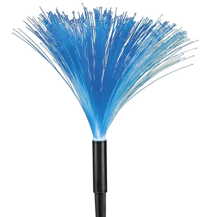 2pcs Set Solar Fiber Optic Lights Led Color Changing Power 2pcs Set Solar Fiber Optic Lights Led Color Changing Power Stake Light Garden Outdoor