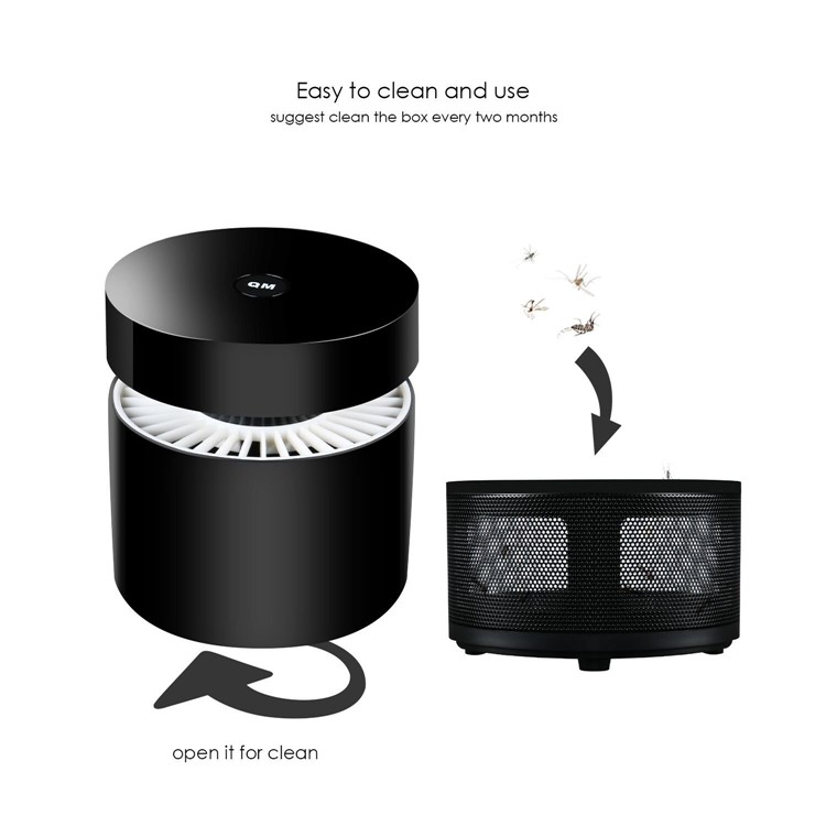 MBOX Electric Muted LED Mosquito-killing Control Lamp Fly Pest Bug Insect Trap Killer-5