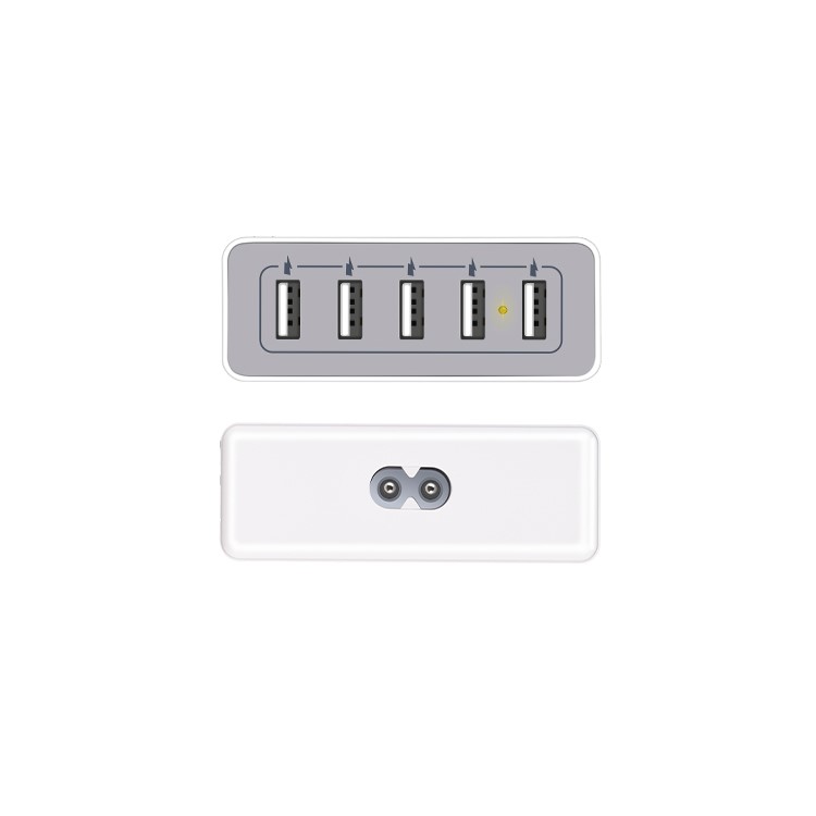 HOCO C18 5 USB Ports Home Wall Charger Adapter for Samsung HTC LG - UK Plug-6