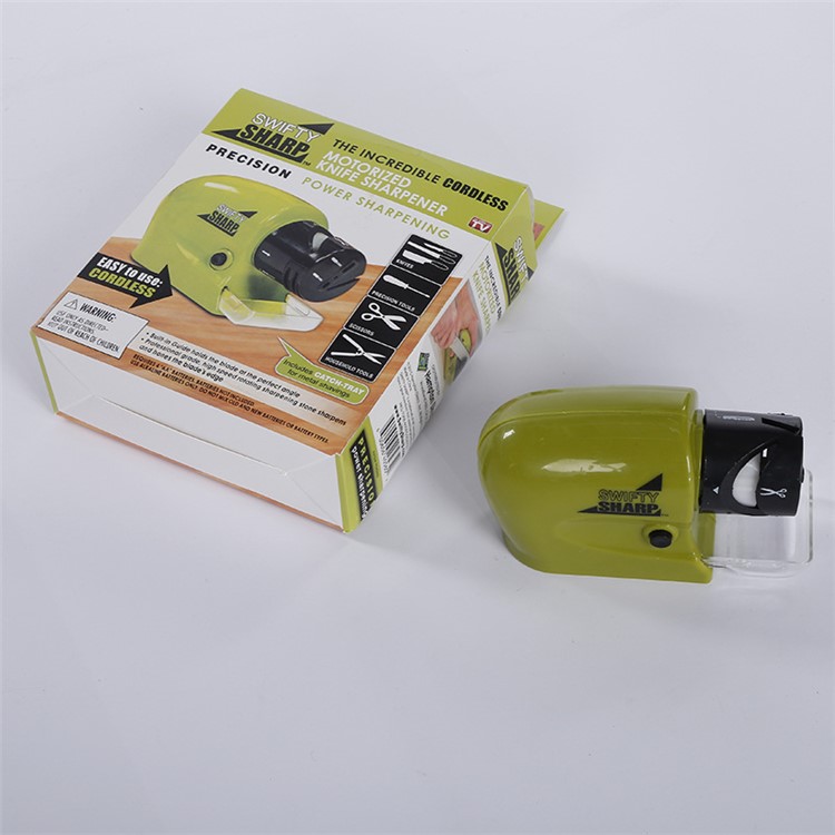 Multi-functional Kitchen Electric Knife Sharpener Knife Blade Sharpener - Green-10