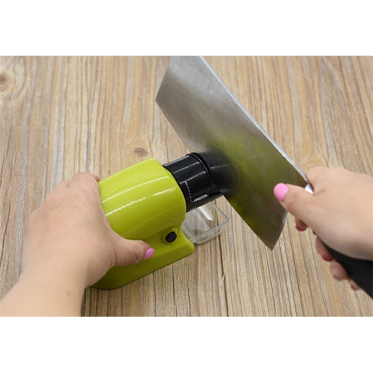 Multi-functional Kitchen Electric Knife Sharpener Knife Blade Sharpener - Green-6