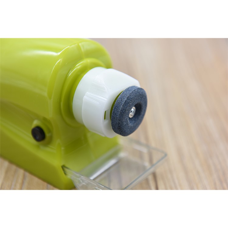 Multi-functional Kitchen Electric Knife Sharpener Knife Blade Sharpener - Green-8
