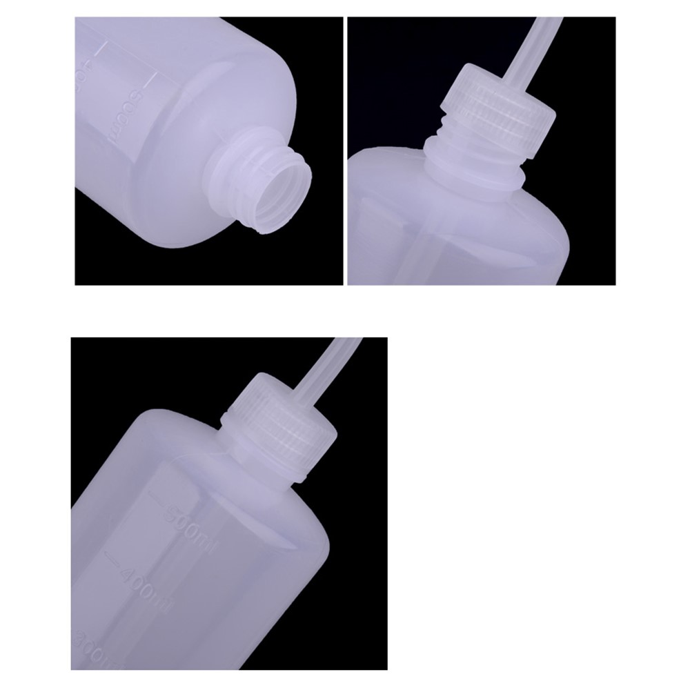 Plastic Squeeze Type Watering Bottle Plastic Bend Mouth Watering Cans for Plant Flower Succulent 2pcs ( 500ml +250ml)-10
