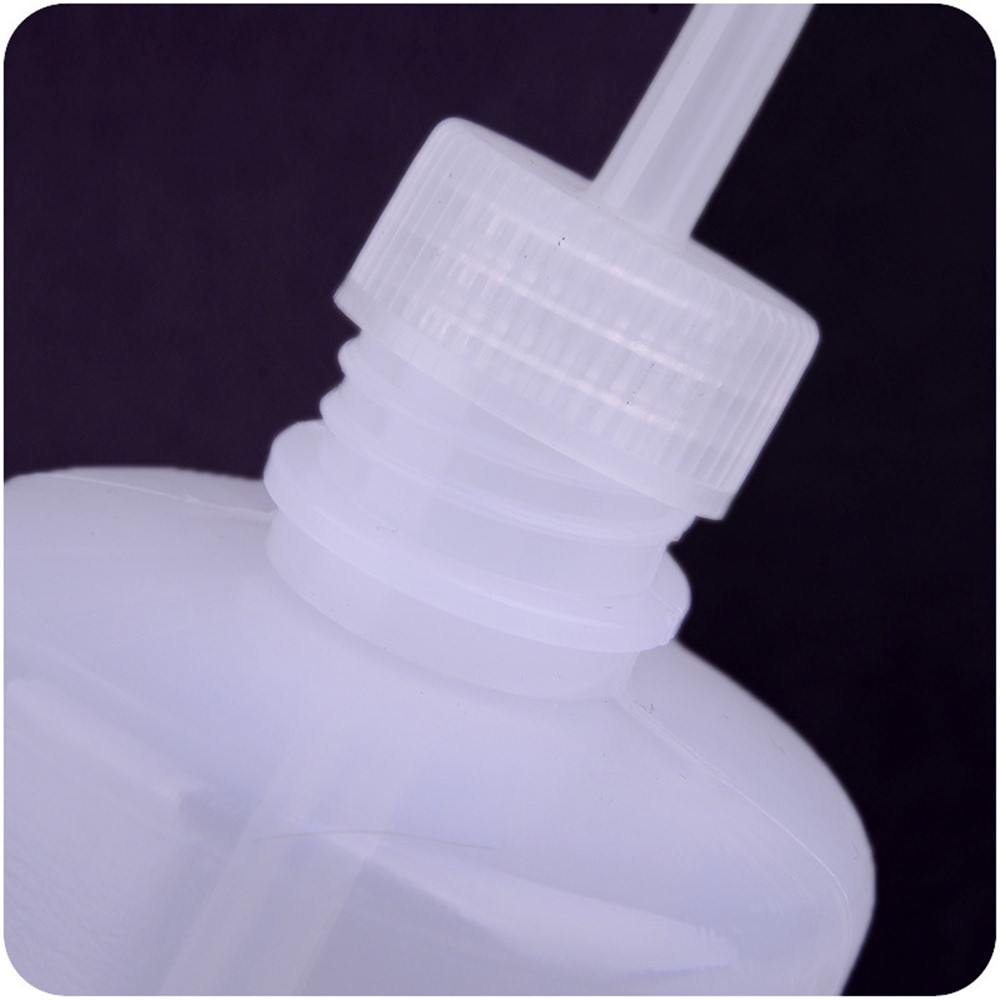 Plastic Squeeze Type Watering Bottle Plastic Bend Mouth Watering Cans for Plant Flower Succulent 2pcs ( 500ml +250ml)-4