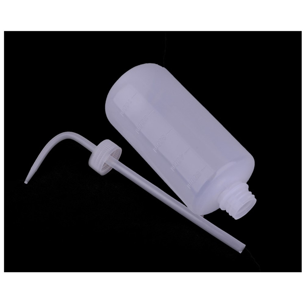 Plastic Squeeze Type Watering Bottle Plastic Bend Mouth Watering Cans for Plant Flower Succulent 2pcs ( 500ml +250ml)-9