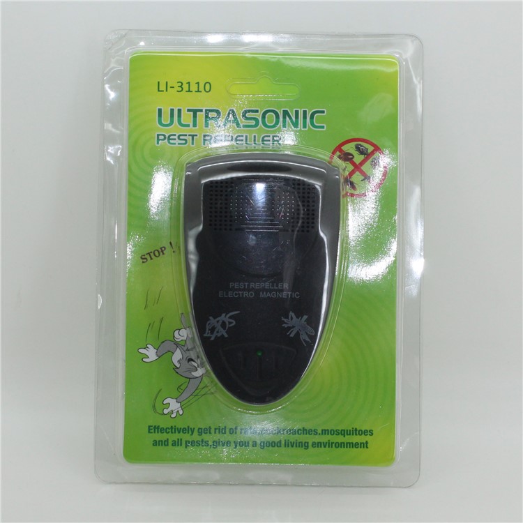 Ultrasonic Plug-in Electric Mosquito Fly Insects Repeller - Black / EU Plug-4