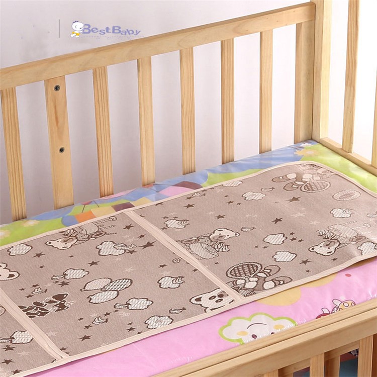 BEST BABY Ice Silk Washable Bamboo Fiber Baby Stroller Cool Pad, Size: 85 x 36cm (MH7005) --1