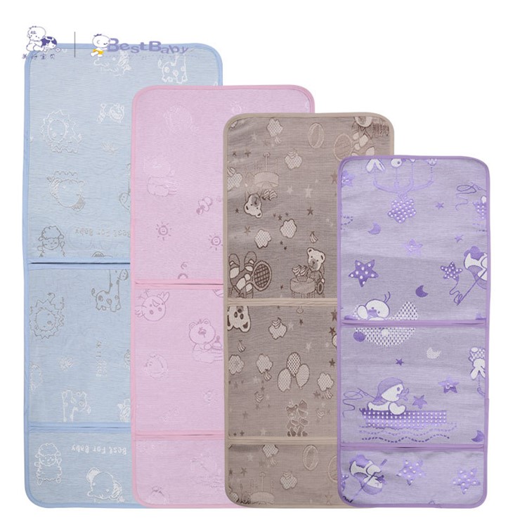 BEST BABY Ice Silk Washable Bamboo Fiber Baby Stroller Cool Pad, Size: 85 x 36cm (MH7005) --2