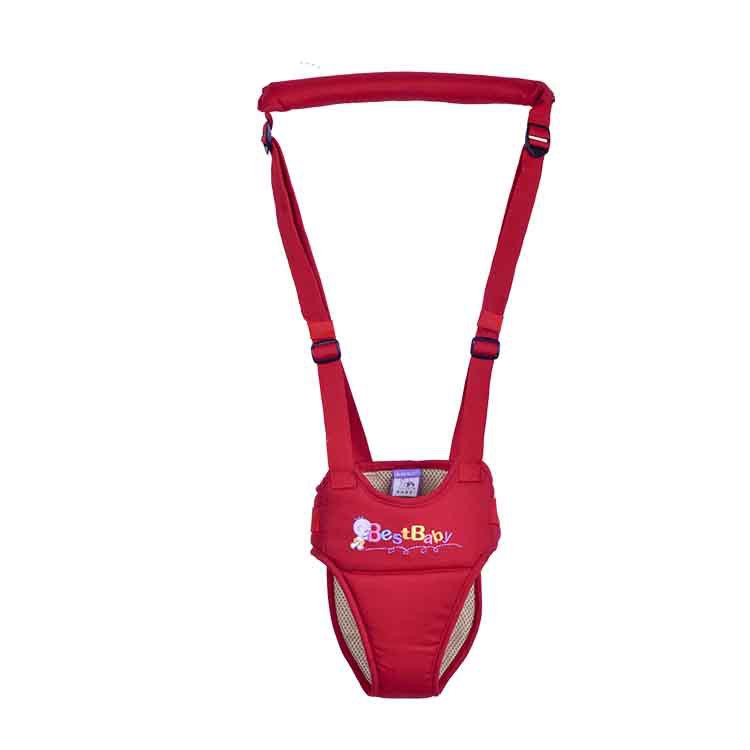 BEST BABY Cotton Toddler Walk Learning Belt Breathable Baby Walking Wing - Red-1