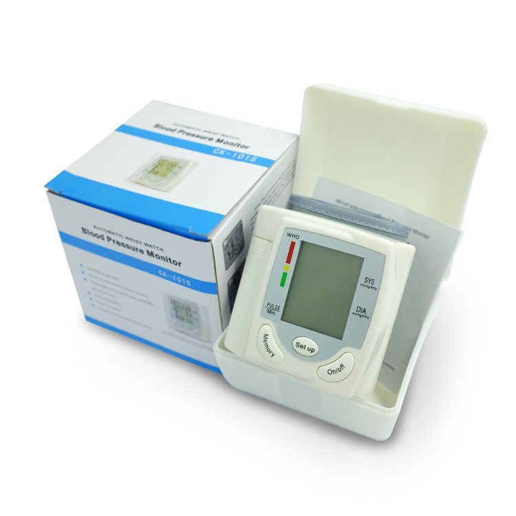 CK-101S Blood Pressure Wrist Monitor Accurately Detects Blood Pressure Heart Rate and Irregular Heartbeat-3