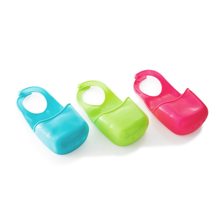 PVC Sink Hanging Storage Bag Basket Mini Sponge Organizer Container Box for Kitchen Bathroom - Blue-7