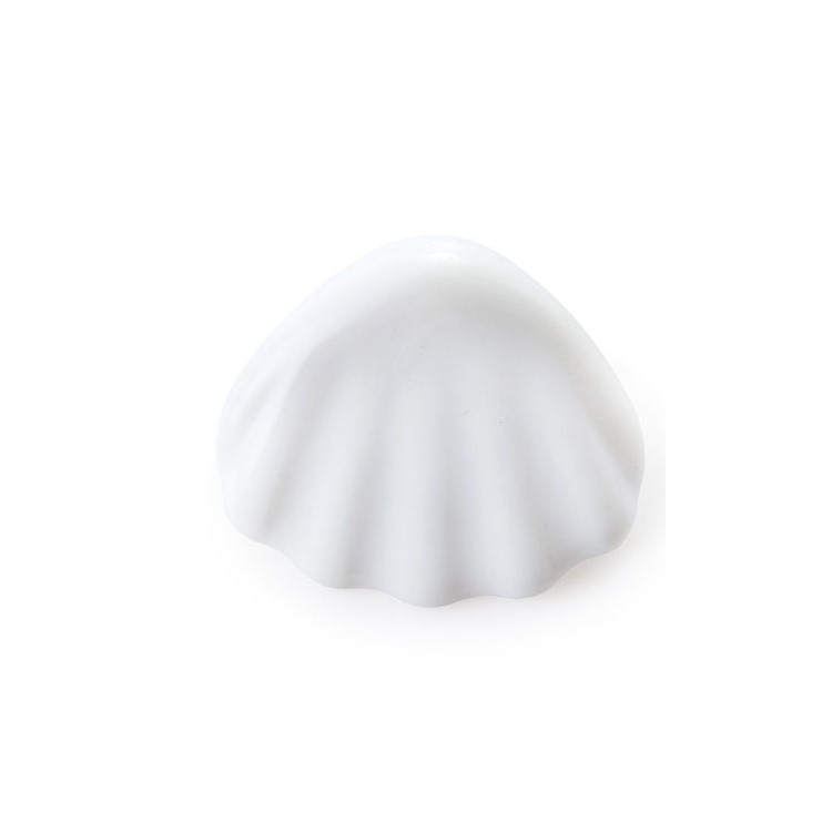 2PCS/Lot Luminous Shell-Shaped Baby Table Corner Cover Edge Bumper Safety Guards - White-1