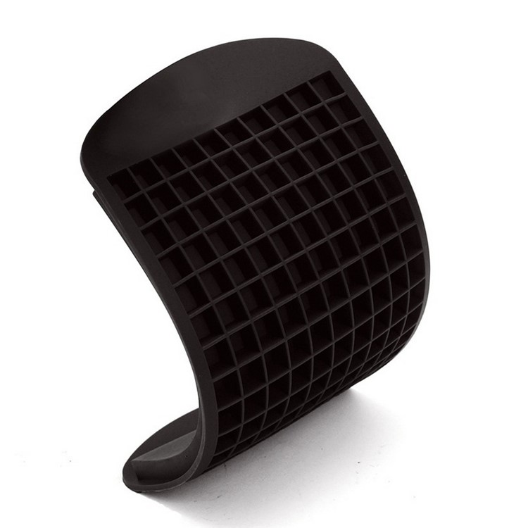 Mini Square 160 Silicone Ice Cube Mould Easy-Release Silicone Ice Cube Tray - Black-2
