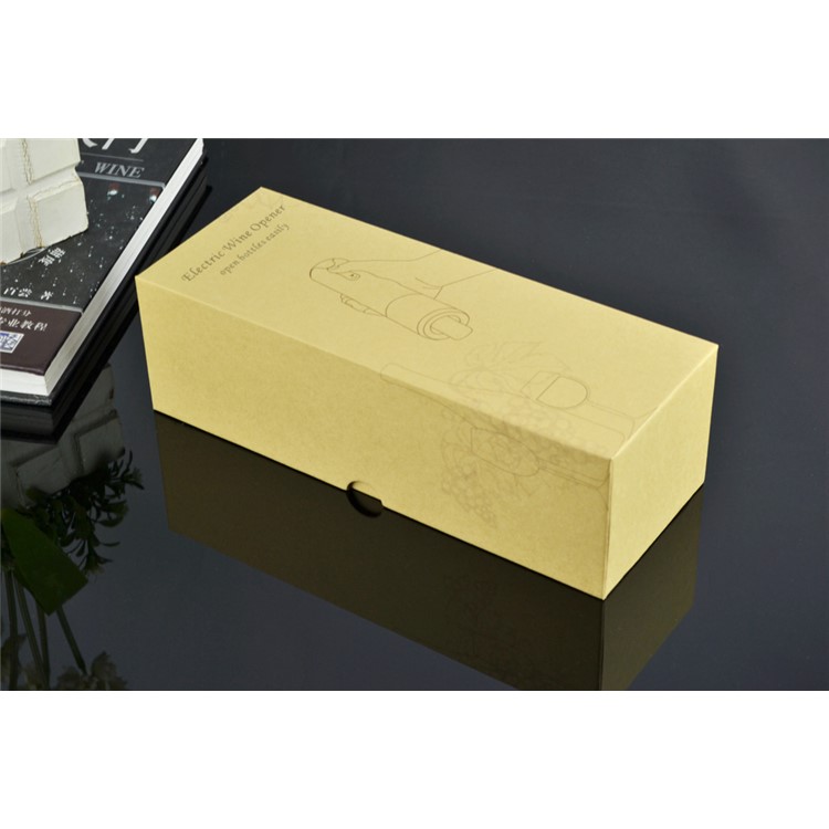 BAIYI BY220 Abrebotellas eléctricas para botellas de vino con cortador de láminas - Transparente-3