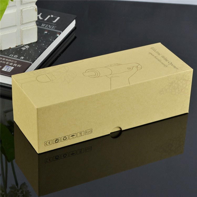 BAIYI BY220 Abrebotellas eléctricas para botellas de vino con cortador de láminas - Transparente-4