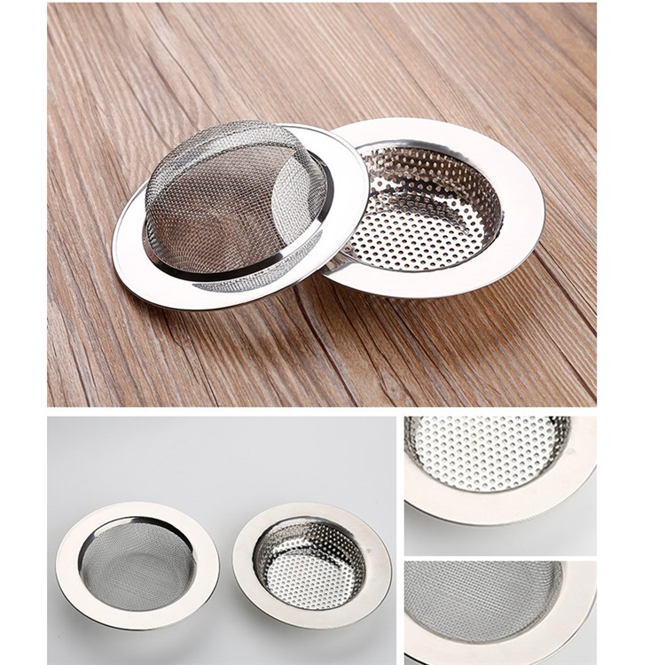 2PCS/Set Stainless Steel Sink Drain Strainers Kitchen Sink Strainers-1