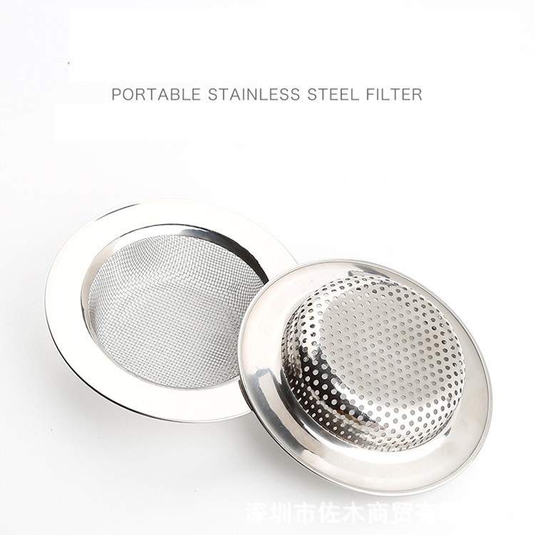 2PCS/Set Stainless Steel Sink Drain Strainers Kitchen Sink Strainers-10