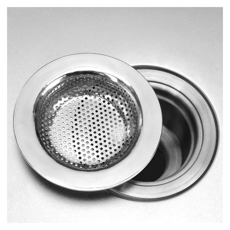 2PCS/Set Stainless Steel Sink Drain Strainers Kitchen Sink Strainers-11
