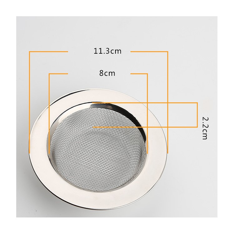 2PCS/Set Stainless Steel Sink Drain Strainers Kitchen Sink Strainers-13