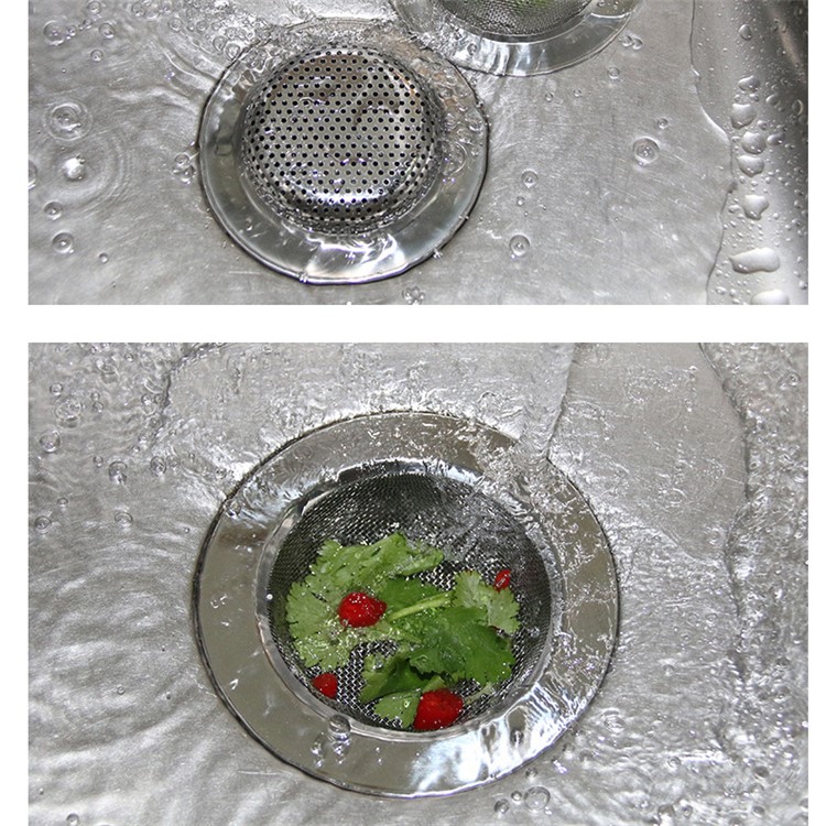 2PCS/Set Stainless Steel Sink Drain Strainers Kitchen Sink Strainers-2