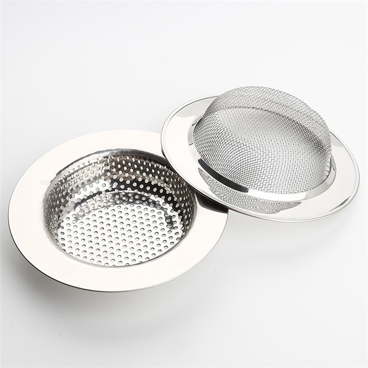 2PCS/Set Stainless Steel Sink Drain Strainers Kitchen Sink Strainers-9
