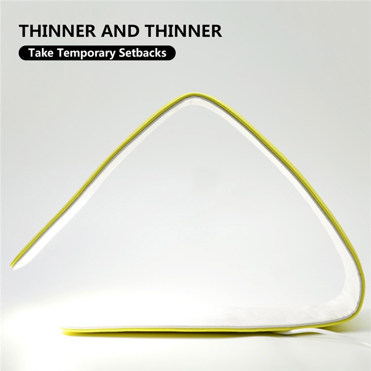 180 Degree Bend Free LED Banana Table Lamp Eye Protection COB LED Desktop Lamp - Yellow-1