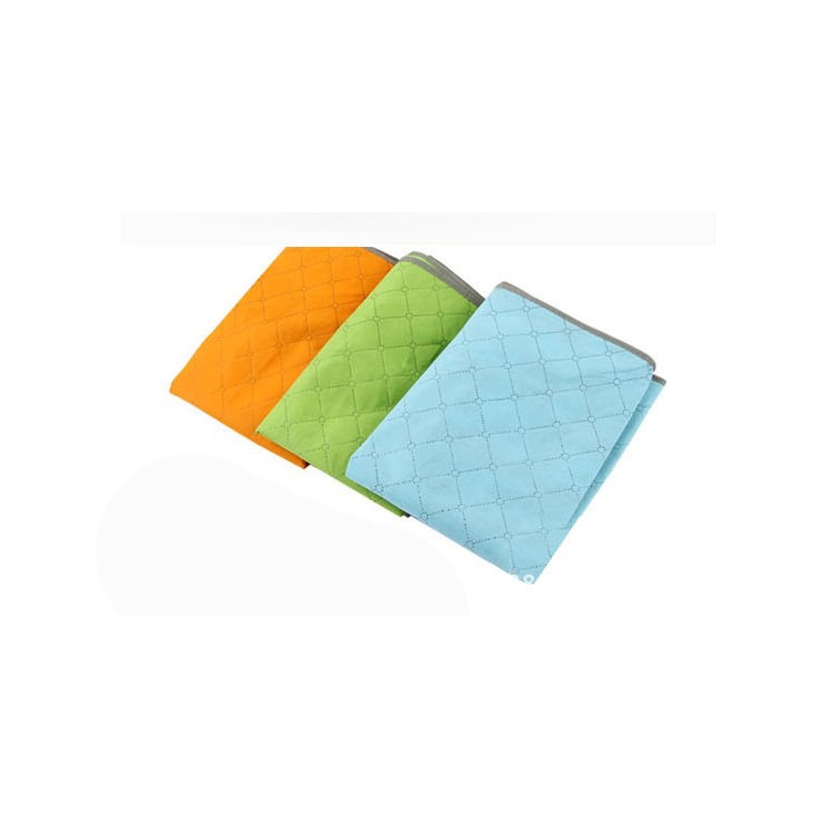 2Pcs Bamboo Charcoal Durable Foldable Clothes Quilt Pillow Blanket Storage Bags 60x42x36cm - Blue-7