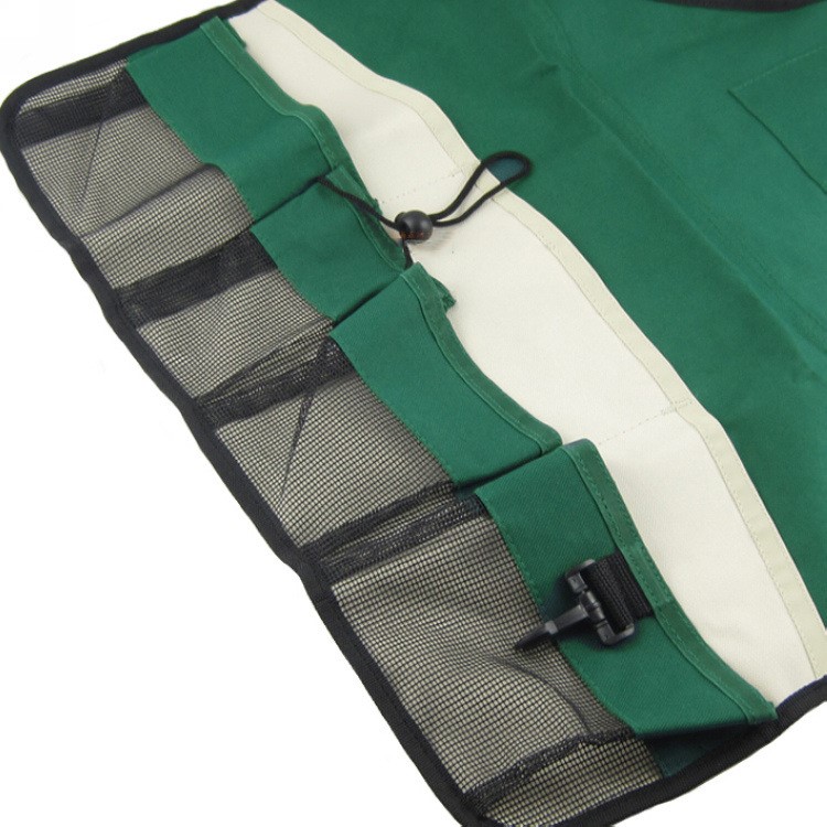 Oxford Cloth Work Shop Apron Heavy Duty Wear-resistant Garden Tools Apron - Green-3