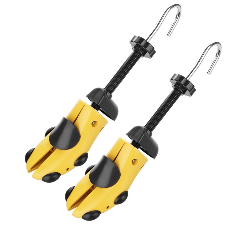 1 Pair Two Way Shoe Stretchers Adjustable Length and Width Shoe Stretchers - Suitable Size: 30-35-1