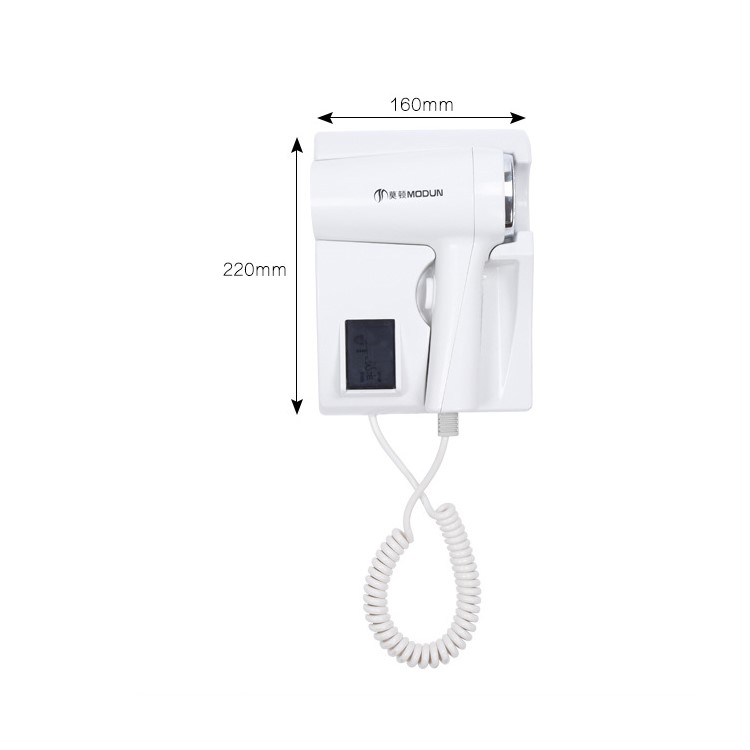 M-1288N 1100W Wall Mount Hair Dryer Quiet Hair Dryer for Home Hotel Use-3