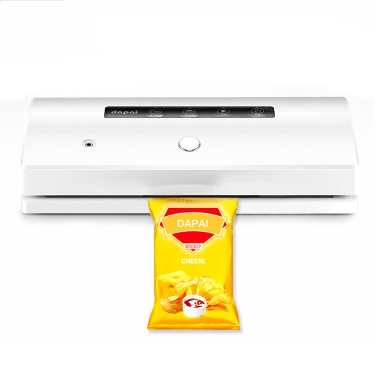 Household Automatic Electric Food Vacuum Sealer Plastic Bag Sealer - EU Plug-2