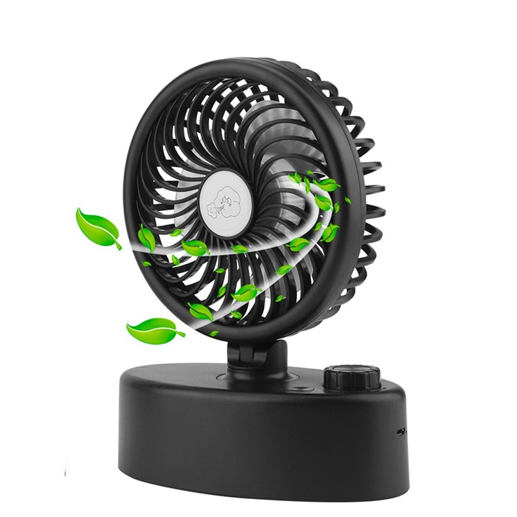 Purchased R 20 Mini Usb Oscillating Table Desk Fan Powered Only No Battery Stepless Sd Settings