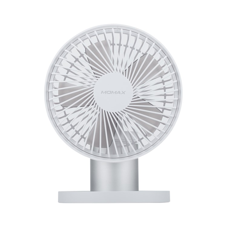 MOMAX iFan 5 Portable Handheld Rechargeable Rotary Fan - White-1