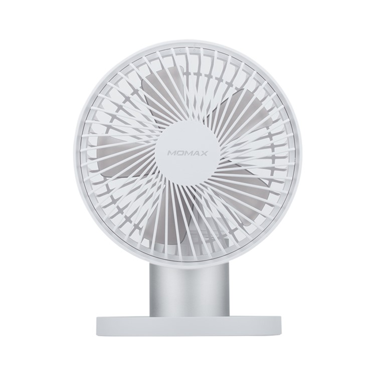 MOMAX iFan 5 Portable Handheld Rechargeable Rotary Fan - White-1