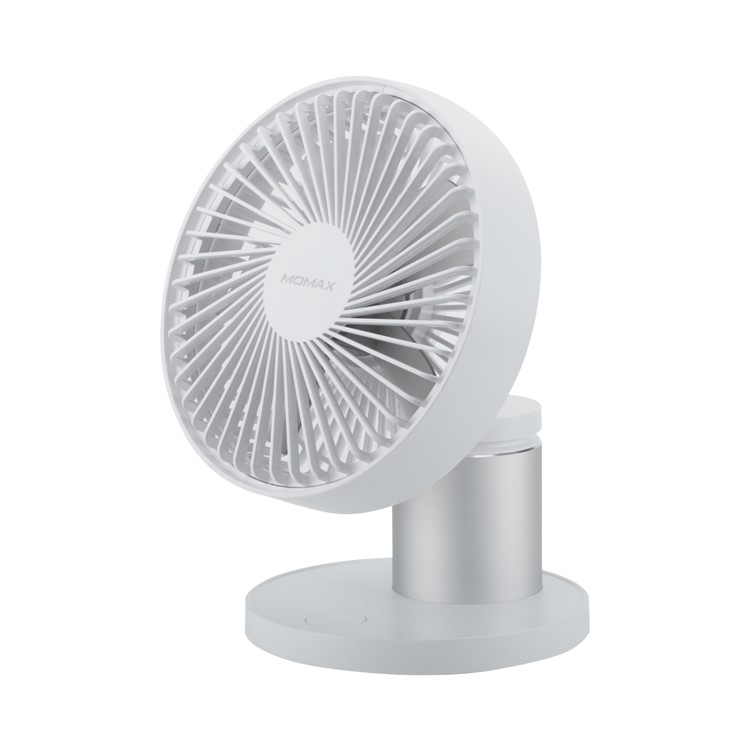 MOMAX iFan 5 Portable Handheld Rechargeable Rotary Fan - White-3