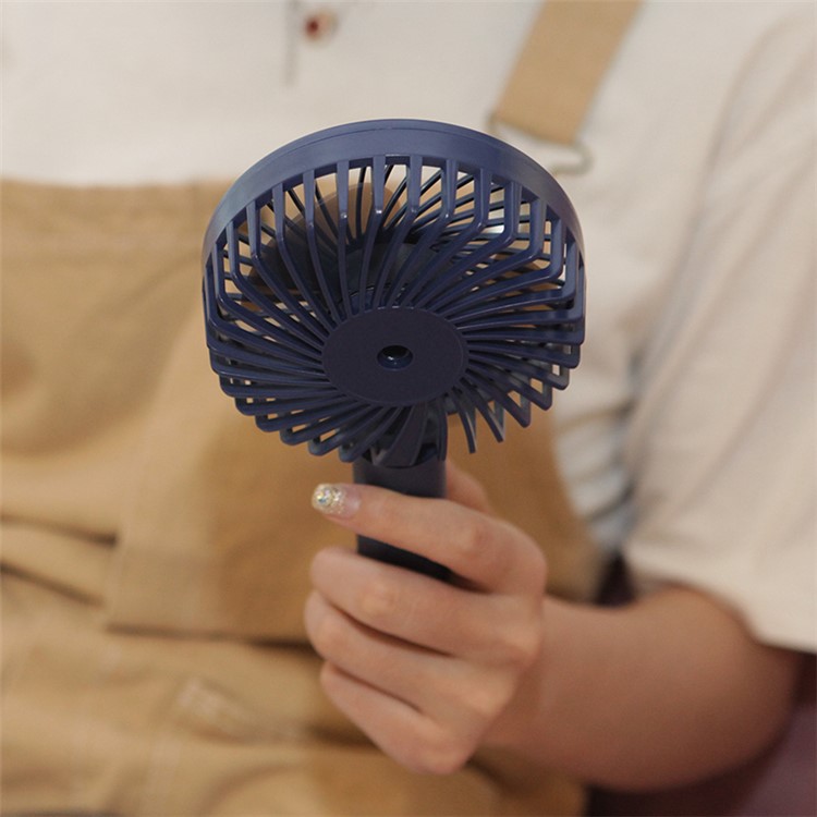 S810 Portable USB Cooling Fan Handheld Mini Fan - Blue-5